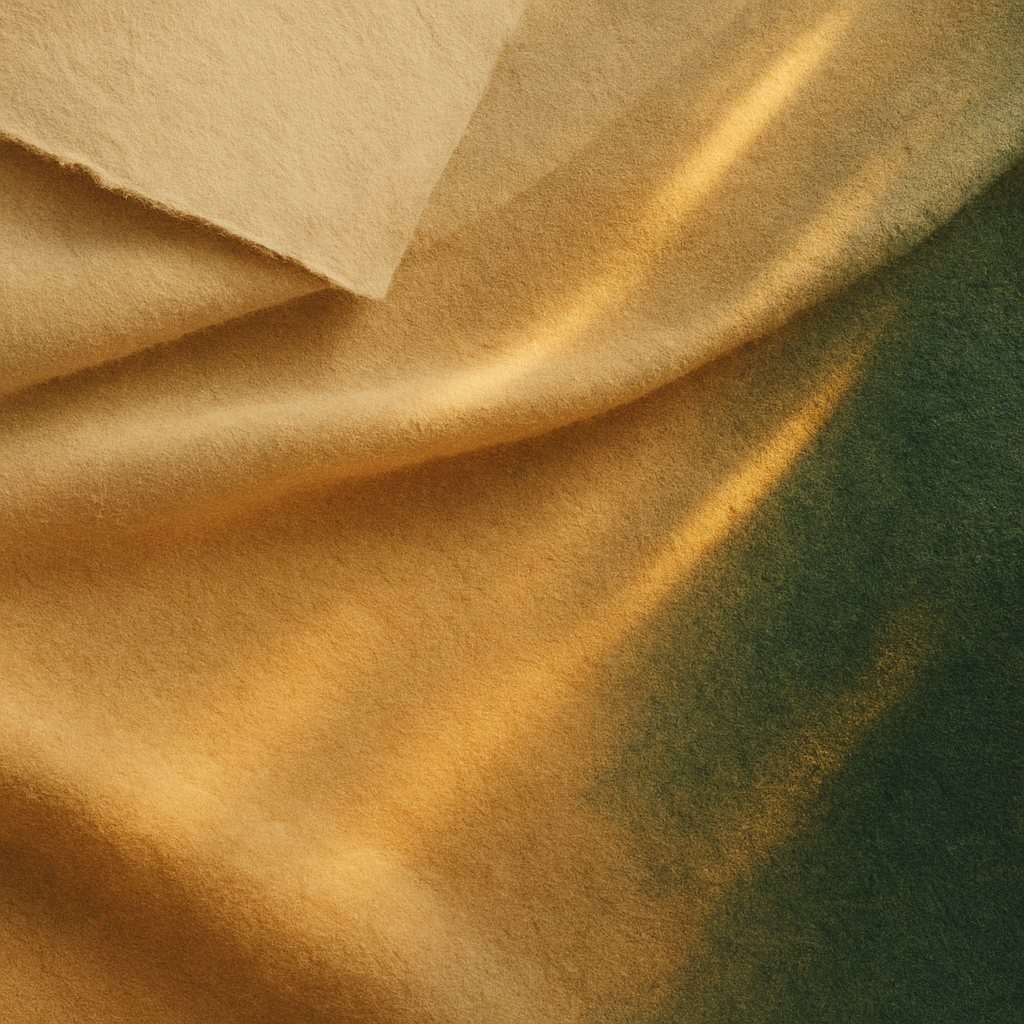 Warm-toned ambient textured surface with layered paper and soft golden light, supporting the guide atmosphere